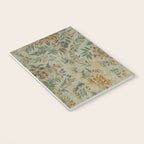 Distressed Antique Floral Chintz Pattern Notebook Gallery Image 3