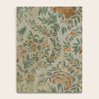 Distressed Antique Floral Chintz Pattern Notebook Gallery Image 4