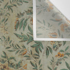 Distressed Antique Floral Chintz Pattern Wall Tapestry Gallery Image 3