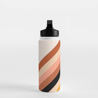 Chevron Christmas tree - neutrals Water Bottle Gallery Image 3