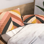 Chevron Christmas tree - neutrals Pillow Sham Gallery Image 2