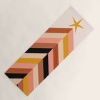 Chevron Christmas tree - neutrals Yoga Mat Gallery Image 1