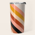 Chevron Christmas tree - neutrals Travel Mug Gallery Image 2