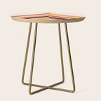 Chevron Christmas tree - neutrals Side Table Gallery Image 1