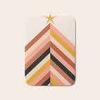 Chevron Christmas tree - neutrals Bath Mat Gallery Image 1