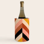 Chevron Christmas tree - neutrals Wine Chiller Gallery Image 1