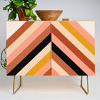 Chevron Christmas tree - neutrals Credenza Gallery Image 1