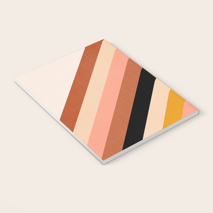 Chevron Christmas tree - neutrals Notebook Gallery Image 3