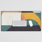 modern shapes 6 Desk Mat Gallery Image 1