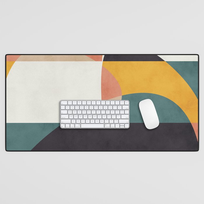 modern shapes 6 Desk Mat Gallery Image 1