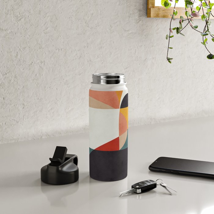 modern shapes 6 Water Bottle Gallery Image 4