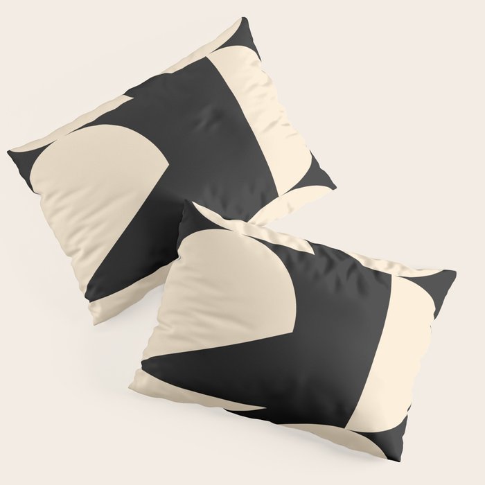 Modern geometric shapes 45 Pillow Sham Gallery Image 3