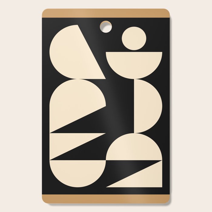 Modern geometric shapes 45 Cutting Board Gallery Image 1