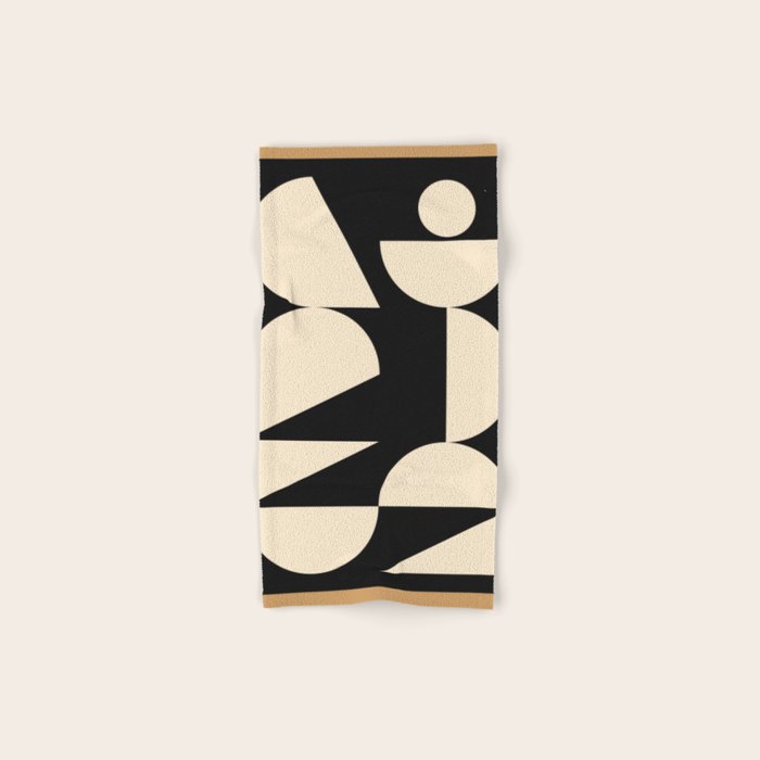 Modern geometric shapes 45 Bath Towel Gallery Image 1