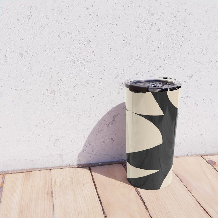 Modern geometric shapes 45 Travel Mug Gallery Image 4