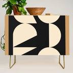 Modern geometric shapes 45 Credenza Gallery Image 1