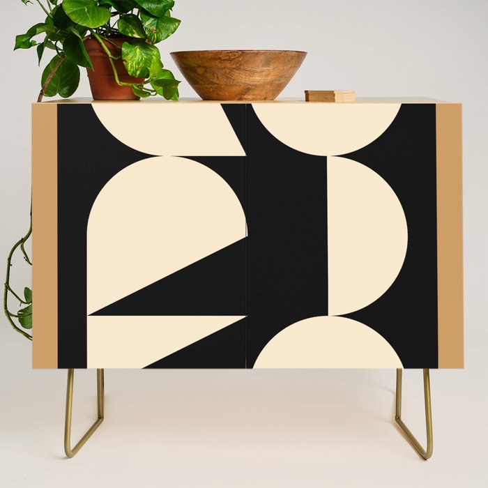 Modern geometric shapes 45 Credenza Gallery Image 1