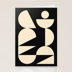 Modern geometric shapes 45 Stationery Card Gallery Image 2