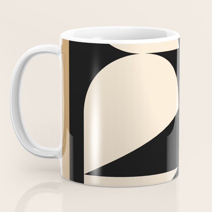 Modern geometric shapes 45 Coffee Mug Gallery Image 3