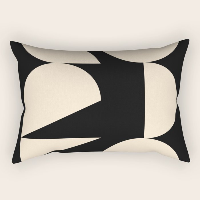 Modern geometric shapes 45 Rectangular Pillow Gallery Image 2