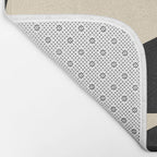 Modern geometric shapes 45 Bath Mat Gallery Image 2