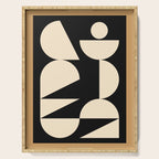 Modern geometric shapes 45 Serving Tray Gallery Image 1