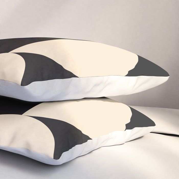 Modern geometric shapes 45 Pillow Sham Gallery Image 3