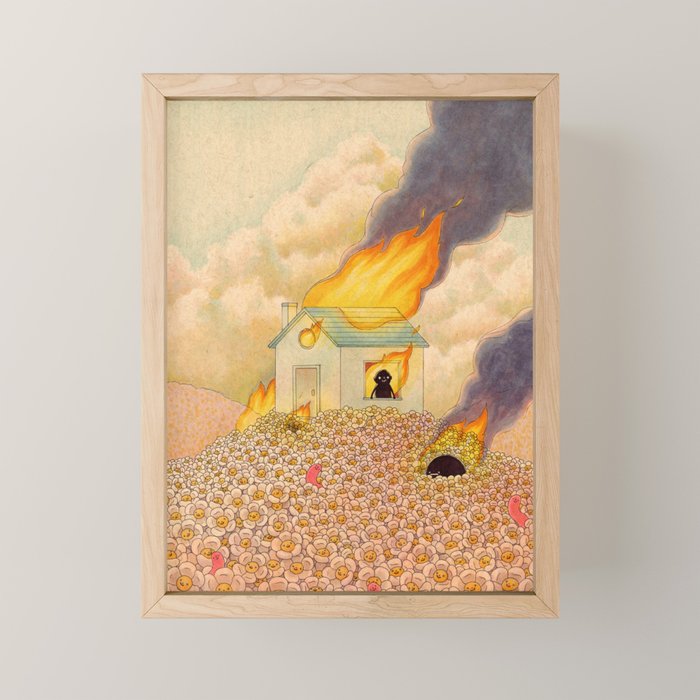 Mania Mini Art Print Gallery Image 1