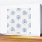 Palmetto Print - Blue Wall Mural Gallery Image 2