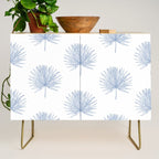 Palmetto Print - Blue Credenza Gallery Image 1