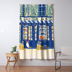 Charming French Cheese Shop Window Curtain Gallery Image 5