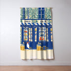 Charming French Cheese Shop Window Curtain Gallery Image 3