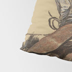 Bucking Horse Western Art by Will James Pillow Sham Gallery Image 4