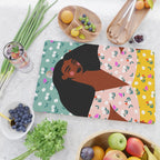 Dainty Floral Beauty Cutting Board Gallery Image 2