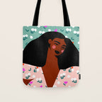 Dainty Floral Beauty Tote Bag Gallery Image 1