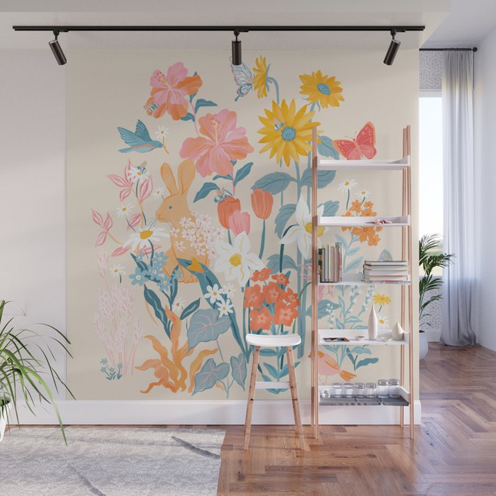Flora & Fauna Wall Mural Gallery Image 1