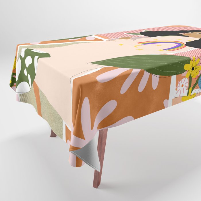 Rainbow Sweater Tablecloth Gallery Image 1