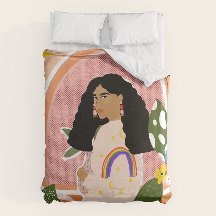 Rainbow Sweater Duvet Cover Gallery Image 1