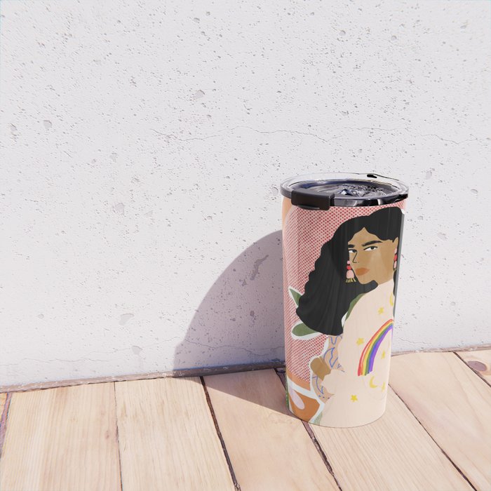 Rainbow Sweater Travel Mug Gallery Image 4