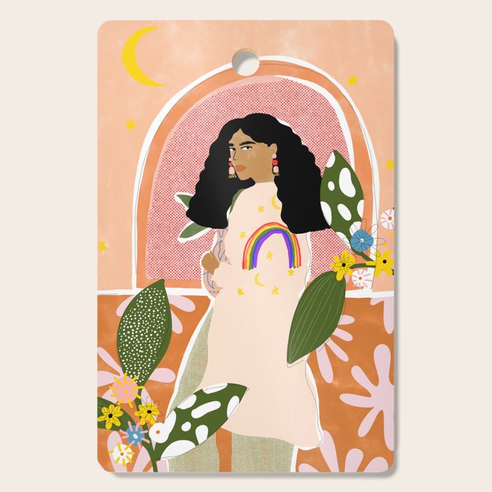 Rainbow Sweater Cutting Board Gallery Image 1