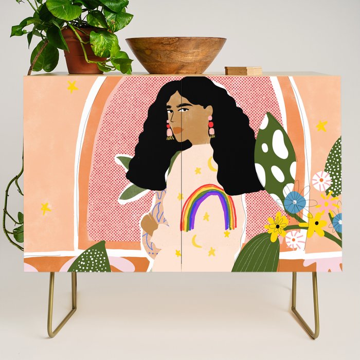 Rainbow Sweater Credenza Gallery Image 1