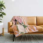 Rainbow Sweater Throw Blanket Gallery Image 1
