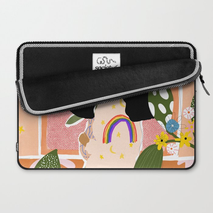 Rainbow Sweater Laptop Sleeve Gallery Image 2