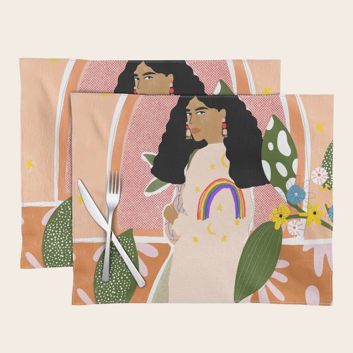 Rainbow Sweater Placemat Gallery Image 1