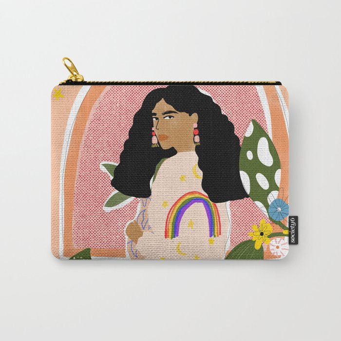 Rainbow Sweater Carry All Pouch Gallery Image 1