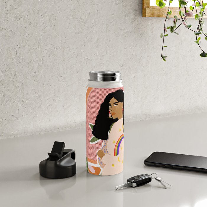 Rainbow Sweater Water Bottle Gallery Image 5