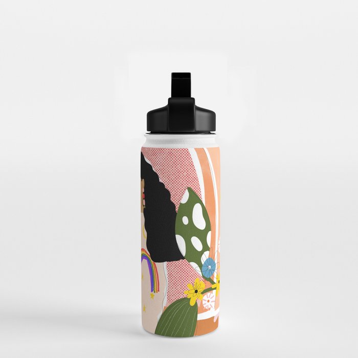 Rainbow Sweater Water Bottle Gallery Image 2