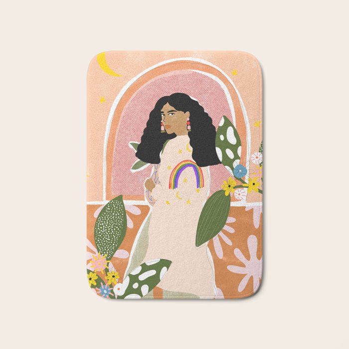 Rainbow Sweater Bath Mat Gallery Image 1