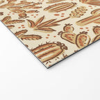 Cactus Desert - gold and copper Welcome Mat Gallery Image 2