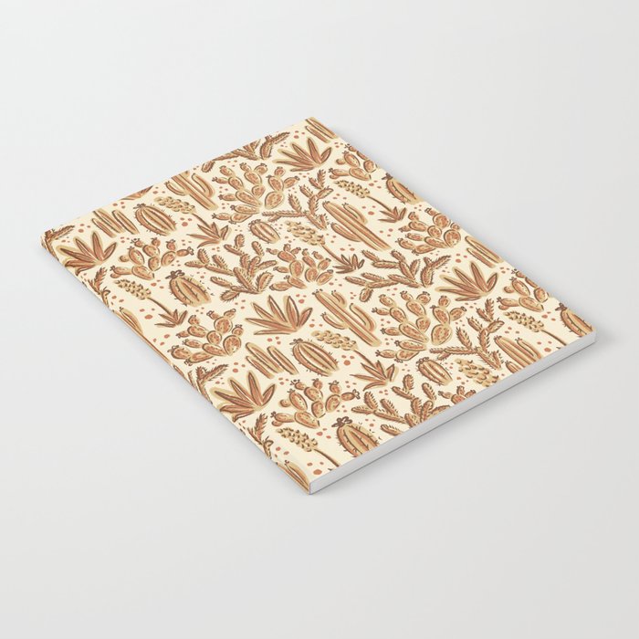 Cactus Desert - gold and copper Notebook Gallery Image 2